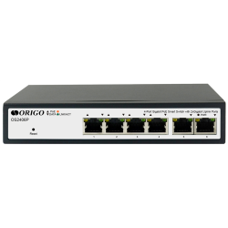 ORIGO Настраиваемый L2 PoE-коммутатор 4x1000Base-T PoE, 2х1000Base-T, PoE-бюджет 60 Вт