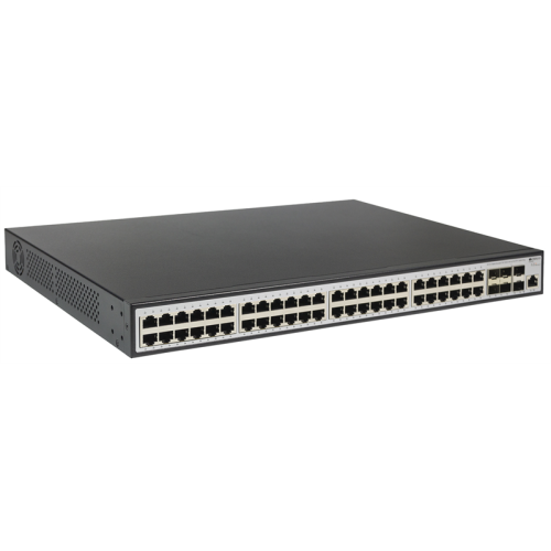 ORIGO Управляемый L3 PoE-коммутатор, 48x1000Base-T PoE, 6x10GBase-X SFP+, PoE-бюджет 880 Вт, консольный порт RJ-45, комплект для установки в 19