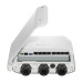 MikroTik RB5009UPR+S+OUToutdoor heavy-duty PoE router1x 2.5 Gigabit Ethernet, 10G SFP+, 1GB of RAM, 1GB NAND, modern quad-core CPU, 9 (!) powering options, durable IP66 waterproof enclosure.