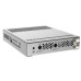 MikroTik Cloud Router Switch 305-1G-4S+IN with 800MHz CPU, 512MB RAM, 1xGigabit LAN, 4 x SFP+ cages, RouterOS L5 or SwitchOS (dual boot), metallic desktop case, PSU