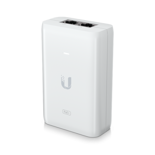 Ubiquiti U-POE-at - Gigabit PoE Adapter, 802.3at, 30W