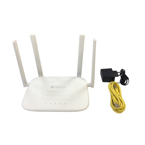 ORIGO Беспроводной двухдиапазонный маршрутизатор AC1200, 1x1000Base-T WAN, 3x1000Base-T LAN, 4 внешние антенны 5 dBi
