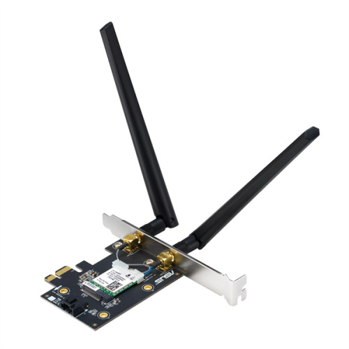 ASUS PCE-BE6500 // WI-FI 7 802.11be, 2882 + 688Mbps, PCI-E Adapter, 2 antenna