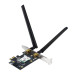 ASUS PCE-BE6500 // WI-FI 7 802.11be, 2882 + 688Mbps, PCI-E Adapter, 2 antenna
