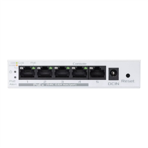 ASUS EBP15//5-Port GbE Smart Managed PoE+ Switch