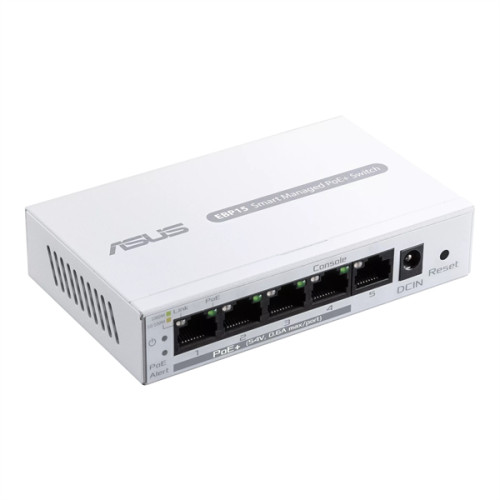 ASUS EBP15//5-Port GbE Smart Managed PoE+ Switch