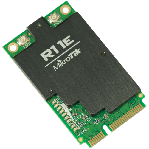 MikroTik 802.11b/g/n miniPCI-e card with u.fl connectors