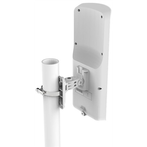 MikroTik mANTBox 2 12s with 12dBi 120 degrees 2.4Ghz sector antenna, Dual Chain 802.11bgn wireless, 600MHz CPU, 64MB RAM, 1x Gigabit LAN, PSU, POE, pole mount,  RouterOS L4