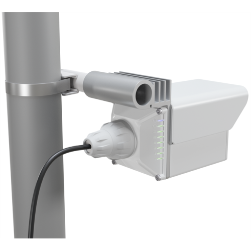 MikroTik Cube 60Pro ac (60Ghz antenna, 802.11ay wireless and 5GHz 802.11ac backup, 4 core x 716MHz CPU, 256MB RAM, 1 x Gigabit LAN port, RouterOS L4, POE, PSU) for use as a CPE in Point-to-Multipoint