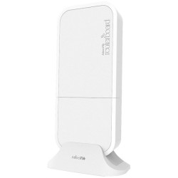 MikroTik wAP R ac with four core 710MHz CPU, 128MB RAM, 2x Gigabit LAN, built-in 2.4Ghz 802.11b/g/n Dual Chain wireless with integrated antenna,  built-in 5Ghz 802.11an/ac Dual Chain wireless with int