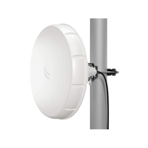 MikroTik Wireless Wire nRAY (Pair of preconfigured nRAYG-60ad devices for 60Ghz link (60GHz antenna, 802.11ad wireless, two core 1.2GHz CPU, 256MB RAM, 1x Gigabit LAN, RouterOS L3, POE, PSU) for 1Gbps