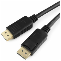 Cablexpert Кабель DisplayPort v1.2, экран, 1.8м, 20M/20M, черный, пакет