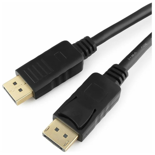 Cablexpert Кабель DisplayPort v1.2, экран, 1.8м, 20M/20M, черный, пакет