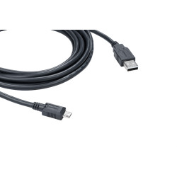 Kramer C-USB/MicroB-3 Кабель USB-A 2.0 вилка- micro-USB-B вилка, 0,9 м