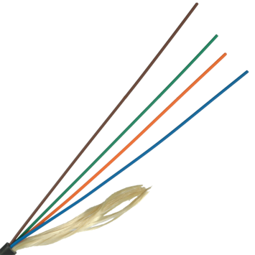 ВО кабель универсальный, Distribution, нг(А)-HF, 4 волокна, OM3, черный