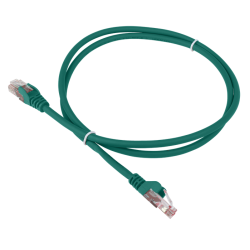 Патч-корд LANMASTER LSZH UTP кат.6, 0.3 м, зеленый