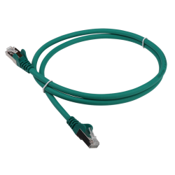 Патч-корд LANMASTER LSZH FTP кат.6, 1.5 м, зеленый
