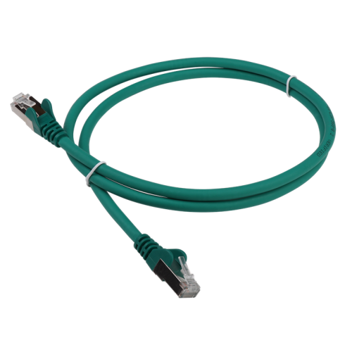 Патч-корд LANMASTER LSZH FTP кат.6, 1.5 м, зеленый