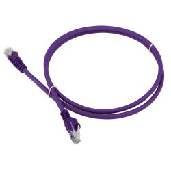 Патч-корд LANMASTER LSZH UTP кат.5e, 2.0 м, фиолетовый