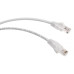 Cabeus PC-UTP-RJ45-Cat.5e-1m-WH-LSZH Патч-корд U/UTP, категория 5е, 2xRJ45/8p8c, неэкранированный, белый, LSZH, 1м