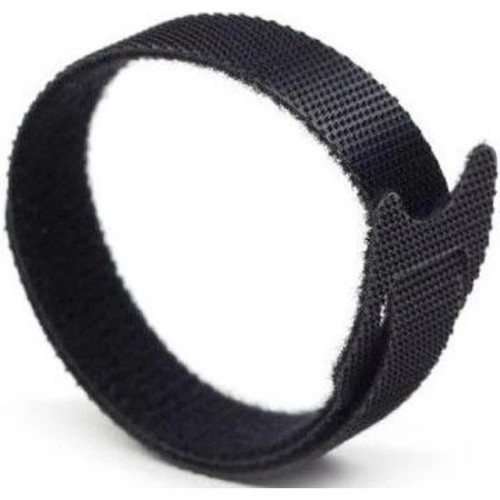 Хомут-липучка 180мм, 20 шт., черный