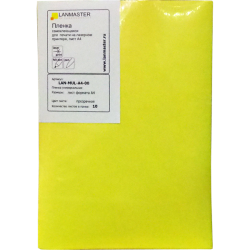 Пленка самоклеящаяся для печати на лазерном принтере, л.А4, прозрачная