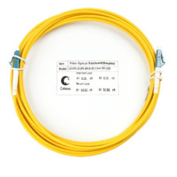 Cabeus FOP(s)-9-LC-LC-10m Шнур оптический simplex LC-LC 9/125 sm 10м LSZH