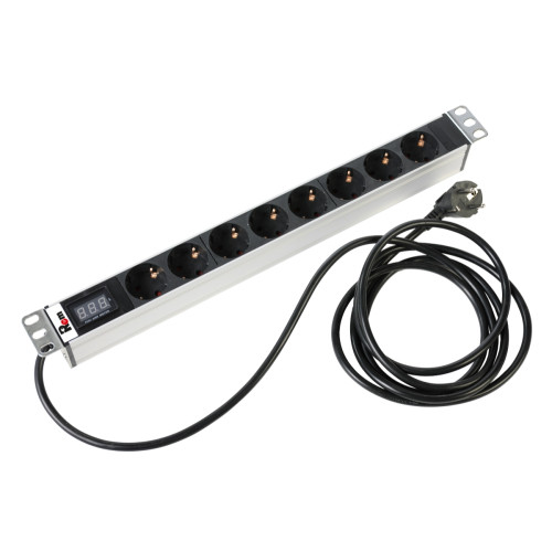 ЦМО Гор блок розеток Rem-16, 1х16A, амп, 8S, 19