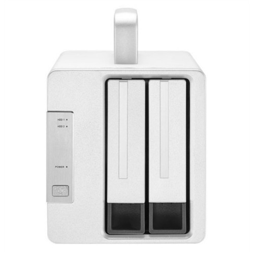 TerraMaster D2-Thunderbolt3 DAS tower/JBOD,RAID0,1/up to 2 HS SATA(3,5' or 2,5')/1xDP1.4/2x40GbThunderbolt3/1xPS/1YW