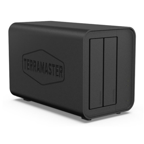 TerraMaster D5 Hybrid DAS tower/ RAID 0, 1, JBOD, SINGLE/ up to (2xHDD + 3xM.2 SSD)/ 1xUSB3.2 Gen2/ 1xPS/ 1YW