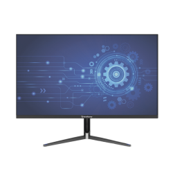 Kraftway KraftView 23.8'' LED Monitor 1920x1080, 16:9, IPS, 250 cd/m2, 1000:1, 5ms, 178°/178°, VGA, HDMI, DP, 60Hz, speak,наклон, внутр. бп.  Black МИНПРОМТОРГ (МПТ) 1г