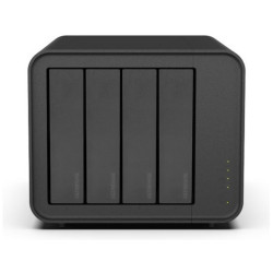 TerraMaster F4-212 tower NAS QC 1,7Ghz/2Gb/TRAID,JBOD,RAID0,1,10,5,6/up to 4 HS SATA(3,5' or 2,5')/2xUSB/1xGbE RJ-45/iSCSI/1xPS/1YW
