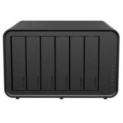 TerraMaster F6-424 tower NAS QC 3,4Ghz/8Gb(32)/TRAID,JBOD,RAID0,1,10,5,6/up to 6 HDD SATA(3,5' or 2,5')/2xM.2 2280 NVMe/2xUSB/HDMI/2x2,5GbE RJ-45/iSCSI/1xPS/1YW