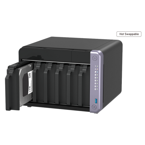 QNAP SMB QC 2GhzCPU/4Gb/upto 6HDD, up to 22 with TL-D1600S/SATA(3,5