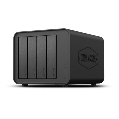 TerraMaster F4-424 Max tower NAS 10C 4,4Ghz/8Gb(upto 64Gb)/TRAID Plus,JBOD,RAID0,1,10,5,6/up to 4 HS SATA(3,5' or 2,5')/2xM.2 2280 NVMe/2xUSB3.2 1xUSB Type-C/HDMI/2x10GbE RJ-45/iSCSI/1xPS/1YW