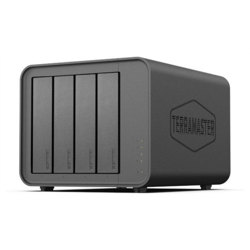 TerraMaster F4-212 tower NAS QC 1,7Ghz/2Gb/TRAID,JBOD,RAID0,1,10,5,6/up to 4 HS SATA(3,5' or 2,5')/2xUSB/1xGbE RJ-45/iSCSI/1xPS/1YW