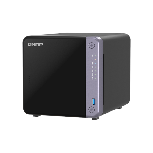 QNAP SMB QC 2GhzCPU/4Gb/upto 4HDD, up to 20 with TL-D1600S/SATA(3,5
