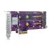 QNAP QM2-2P-344A 2xM.2 22110\2280 PCIe (Gen3 x4) NVMe SSD, Low-profile and Full-height brackets incl QNAP QM2-2P-344A 2xM.2 22110\2280 PCIe (Gen3 x4) NVMe SSD, Low-profile and Full-height brackets incl