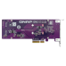 QNAP QM2-2P-344A 2xM.2 22110\2280 PCIe (Gen3 x4) NVMe SSD, Low-profile and Full-height brackets incl QNAP QM2-2P-344A 2xM.2 22110\2280 PCIe (Gen3 x4) NVMe SSD, Low-profile and Full-height brackets incl