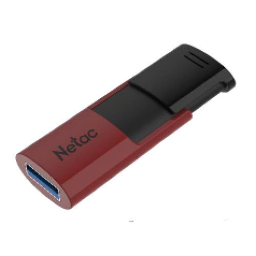 Netac U182 Red 32GB USB3.0 Flash Drive, retractable