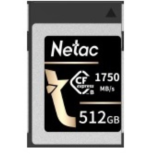 Netac CF2000 CFexpress™ PCIe Gen 3x2 Type B cards 512GB, R/W up to 1750MB/1650MB/s