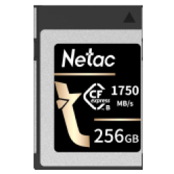 Netac CF2000 CFexpress™ PCIe Gen 3x2 Type B cards 256GB, R/W up to 1750MB/1650MB/s