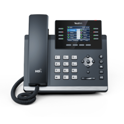 YEALINK SIP-T44U, 12 аккаунтов, 2 порта USB, цветной экран 2.8