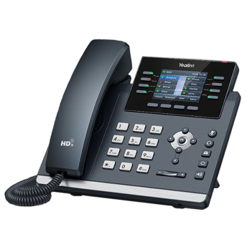 YEALINK SIP-T44W, 12 аккаунтов, 2 порта USB, Wi-Fi, цветной экран 2.8