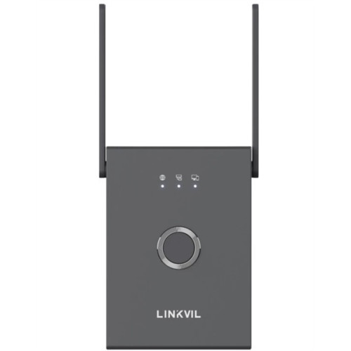 LINKVIL W710D DECT-базовая станция, 20 SIP-акк., 10 одноврем. выз., 10 клиентов, до 50м. в помещ., до 300м. прям. вид.