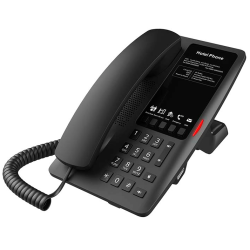 Fanvil H4, 2 SIP-акк., POE, БП в комп., 2x100 Mbps, Чёрный, 5 прог. клав.