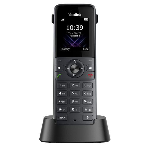 YEALINK W74P (база W70B+трубка W74H) до 10 SIP-аккаунтов, до 10 трубок на базу, до 20 вызовов, шт