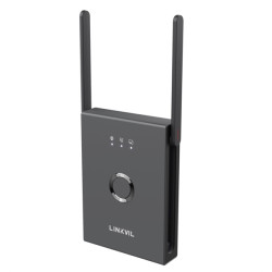 LINKVIL W710D DECT-базовая станция, 20 SIP-акк., 10 одноврем. выз., 10 клиентов, до 50м. в помещ., до 300м. прям. вид.