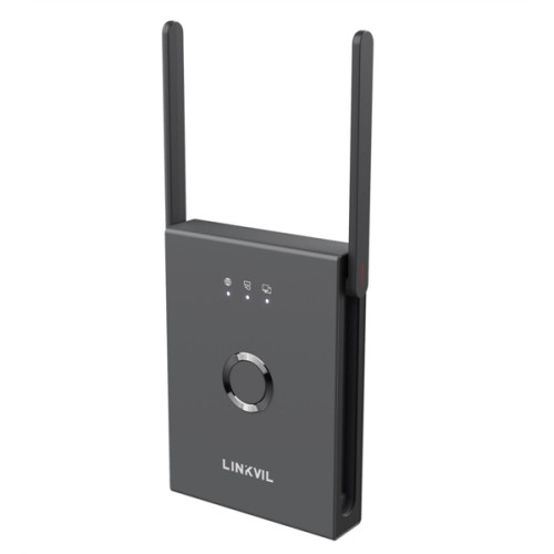 LINKVIL W710D DECT-базовая станция, 20 SIP-акк., 10 одноврем. выз., 10 клиентов, до 50м. в помещ., до 300м. прям. вид.