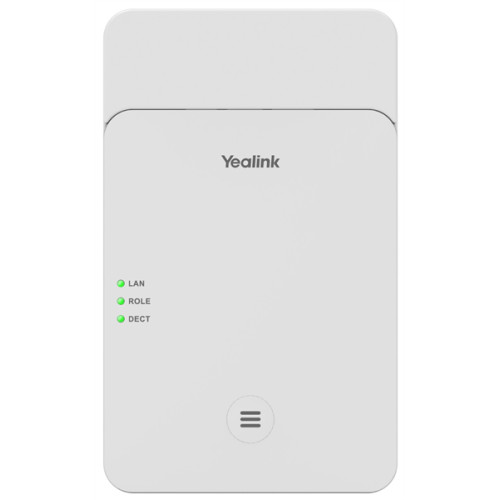YEALINK W75 mini MC (база W75B+контроллер W75DM), мини микросота DECT, до 3 баз, до 20 устр, до 40 выз, PoE, шт